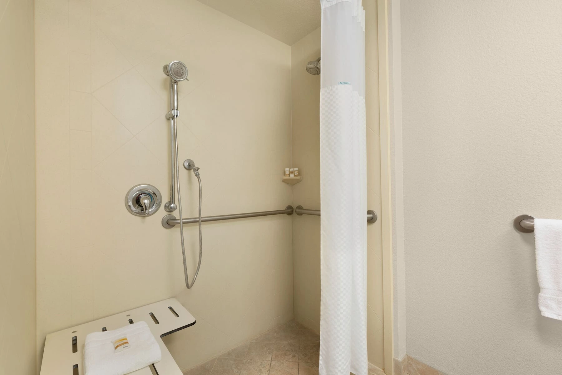 Accessible guest bathroom